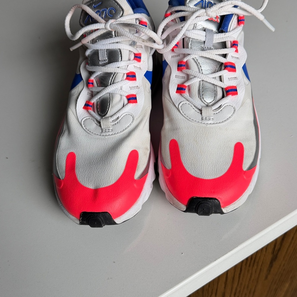 Nike Air Max 270 React 'Knicks' Womens Size 7.5 Shoes Athletic Running Sneakers